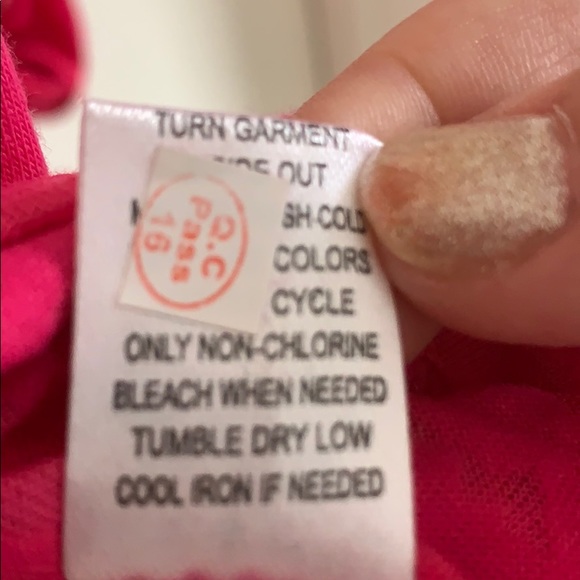 Monique Hot Pink Top - NWOT - Picture 6 of 6